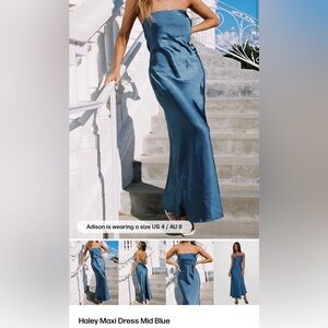 Princess Polly Blue Dress